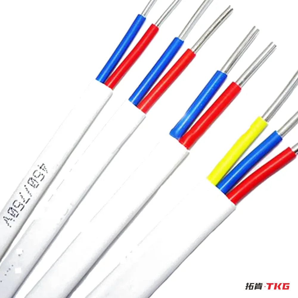 كابل مسطح بغلاف PVC (TPS / BVVB)