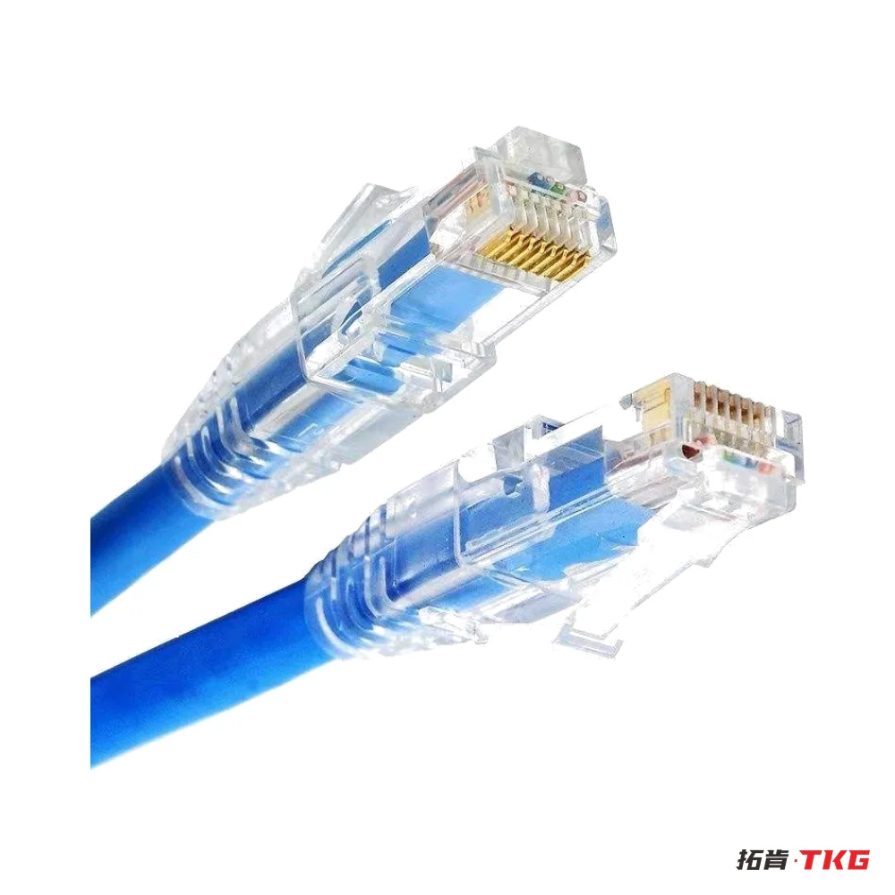 كابل توصيل Patch Cord (Cat5e / Cat6 / Cat6A / Cat8 / ألياف) – 4
